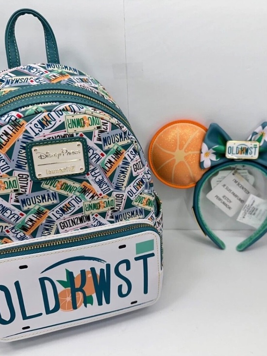 Old Key West DVC Resort Loungefly Backpack & Ears Walt Disney World Resort main image 7
